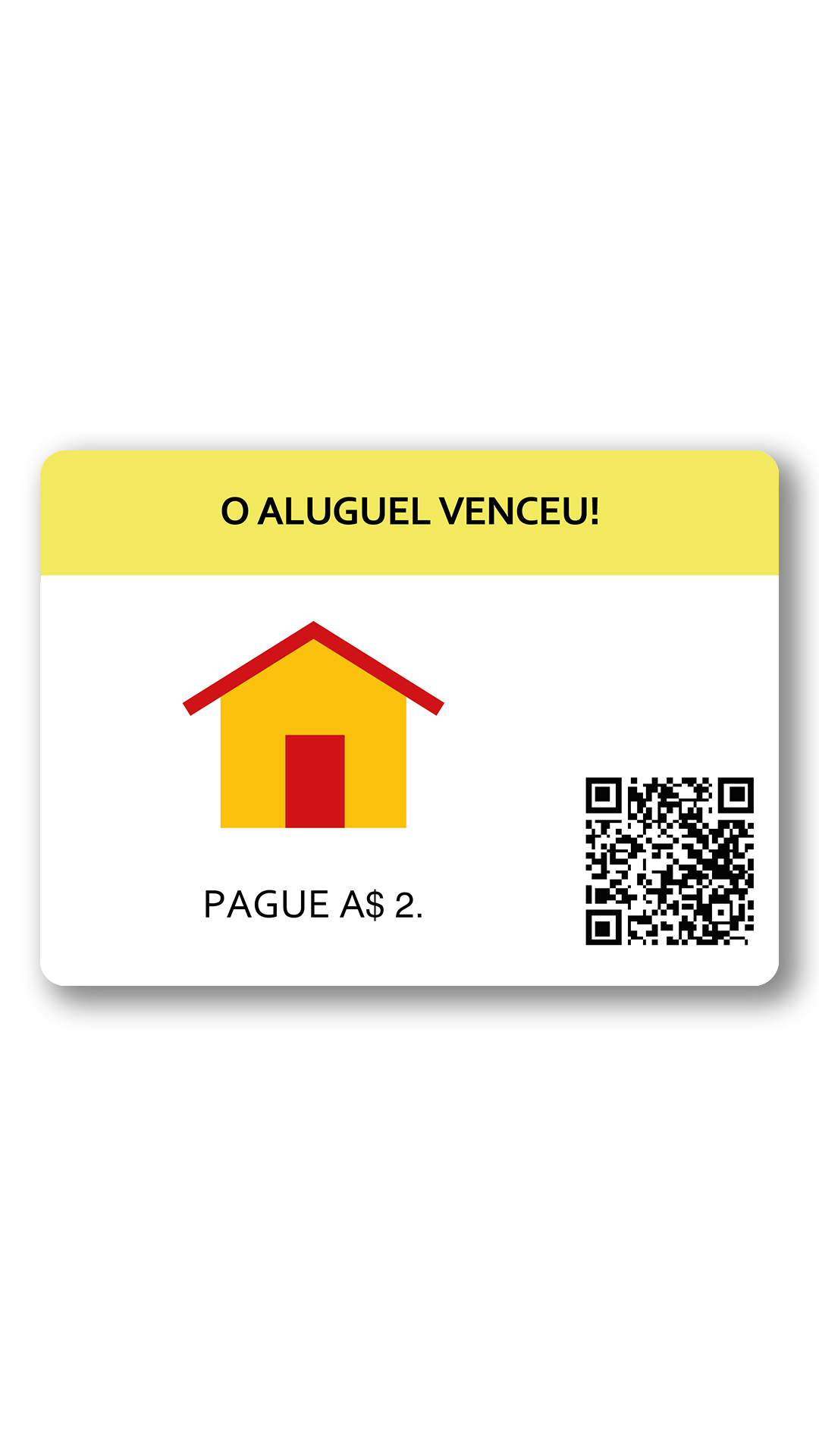 Hoje dia pagar casa aluguel. você Pague dinheiro 2.